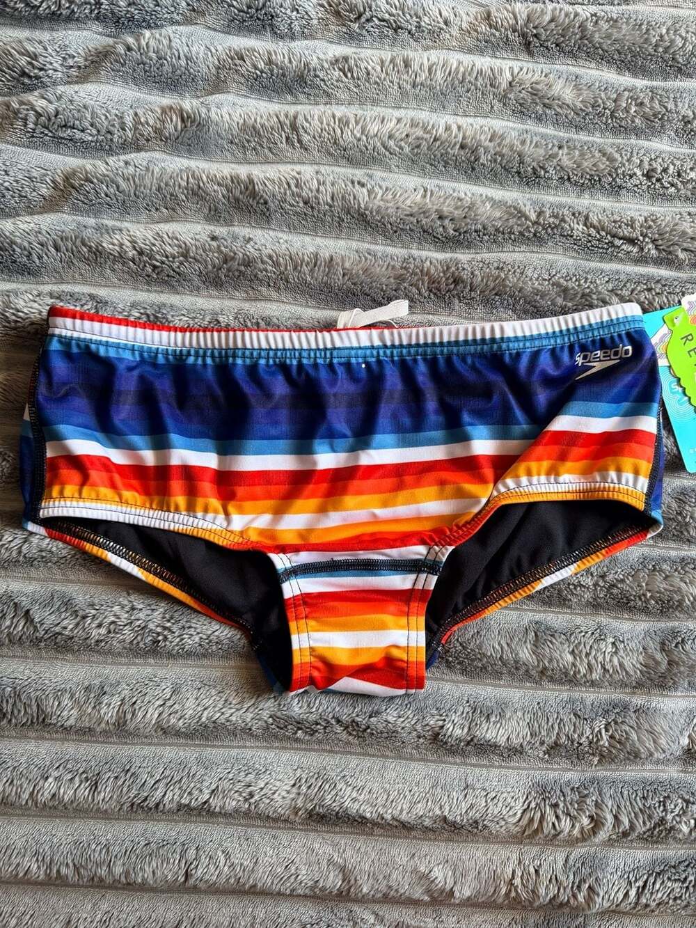 Speedo Eco Endurance Printed Swim Briefs Size 32
